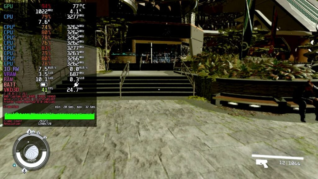 PerfStarfieldExample