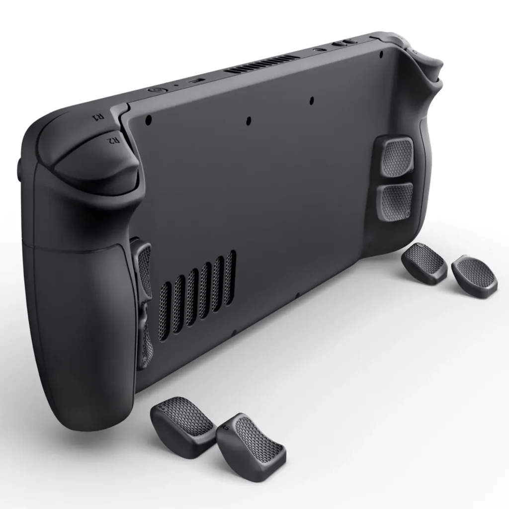 eXtremeRate Steam Deck Interchangeable Back Buttons Bottom Shell