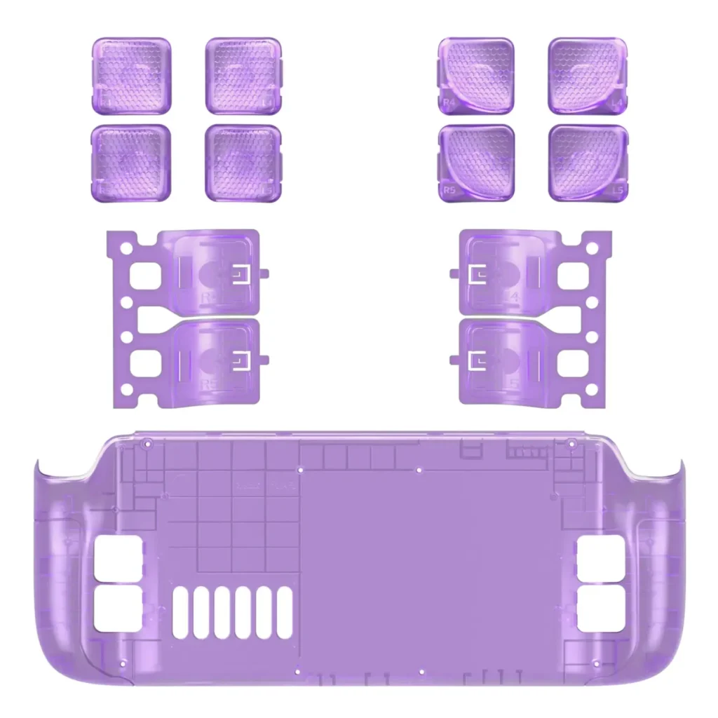 Screenshot 2025 08 28 at 08 45 22 eXtremeRate Interchangeable Back Buttons Bottom Shell for Steam Deck L – eXtremeRate Retail