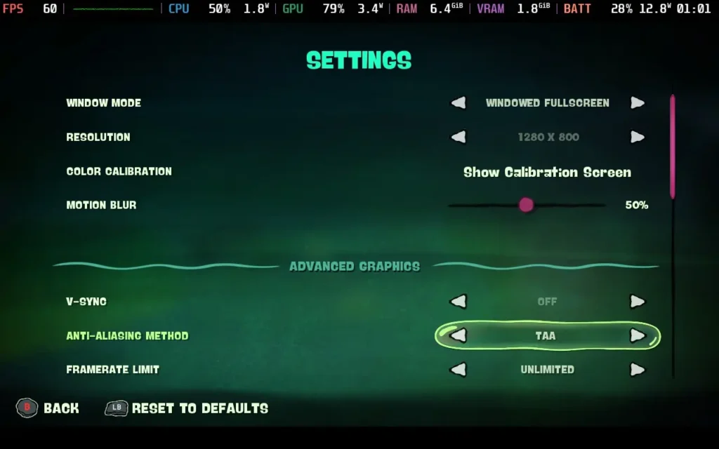 SpongeBobTotTSettings1